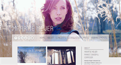 Desktop Screenshot of maartjemeijer.com